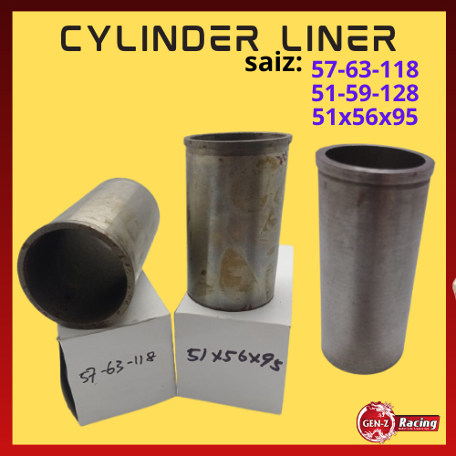 (51x56x95 / 57x63x118/5159128) Old Stock Cylinder Liner Cylinder