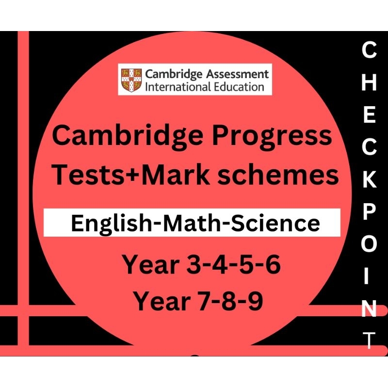 SC.12🌟Checkpoint Progress Test Papers🌟Primary+Secondary🌟 | Shopee Malaysia