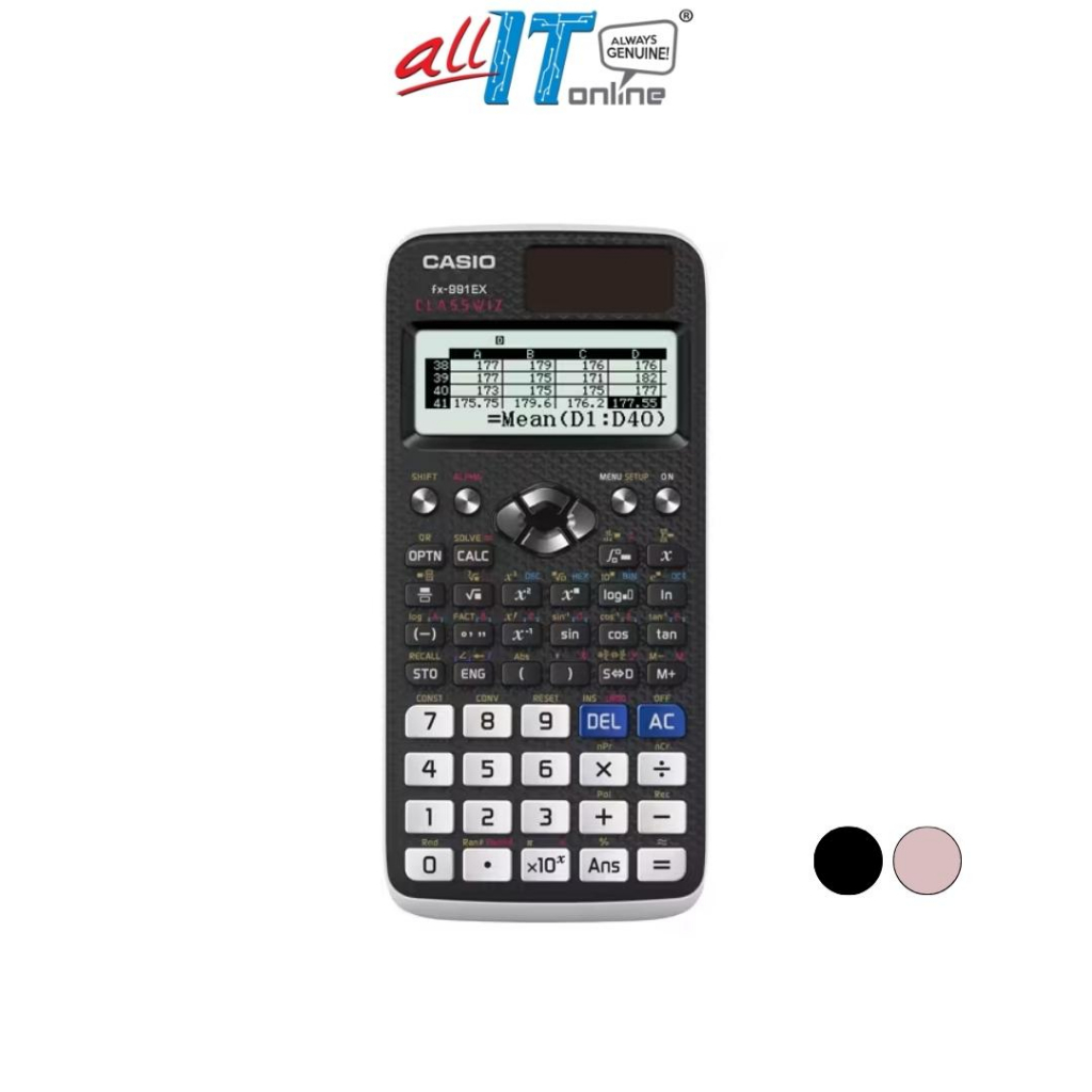 Casio FX 991EX FX 991EX PK Scientific Calculator Pink Black