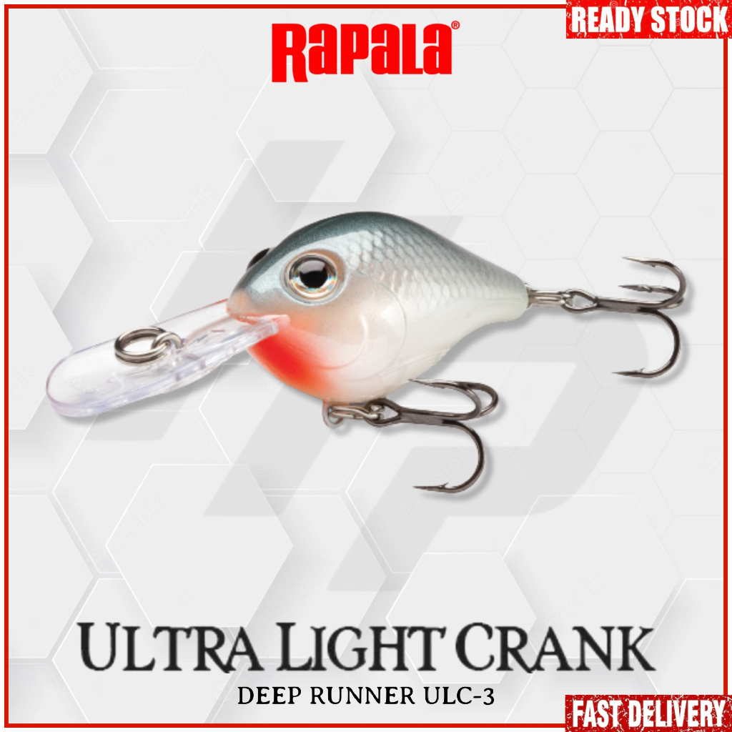 Rapala Ultra Light Crank ULC-3 Deep Runner Floating Fishing Lure (3cm)