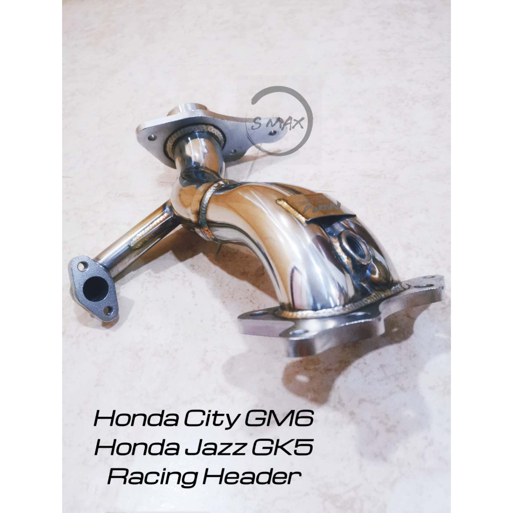 Max Racing Honda City GM6/Jazz GK5 Racing Header Exhaust Downpipe ...