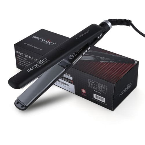 Ikonic Professional Pro Hair Straightener Black Shopee Malaysia