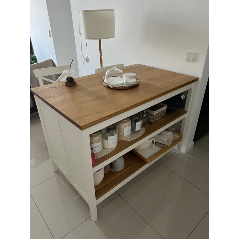 Ikea Tornviken Kitchen Island Shopee Malaysia