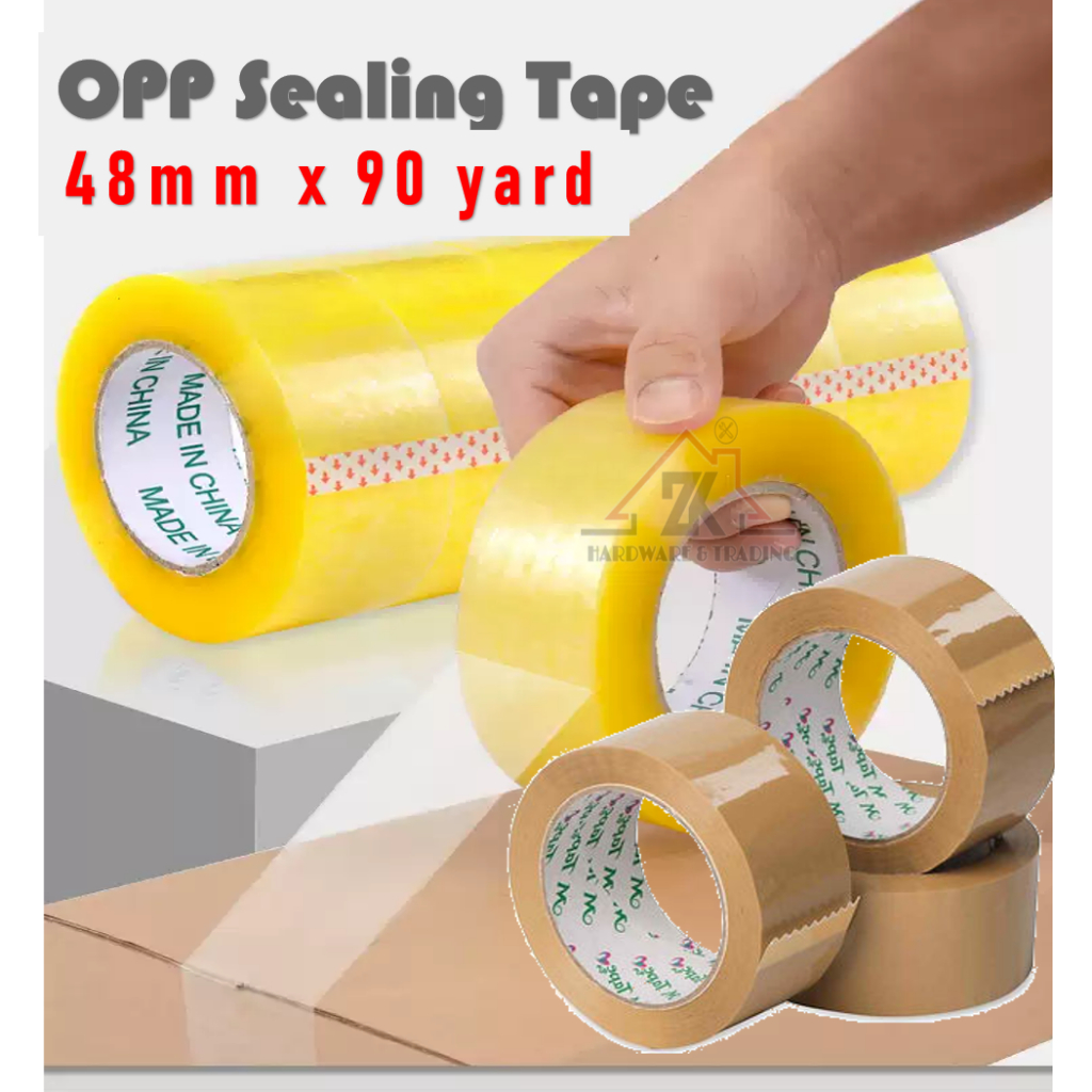 OPP Brown Tape 2/48mm x 40yards - Brown Tape