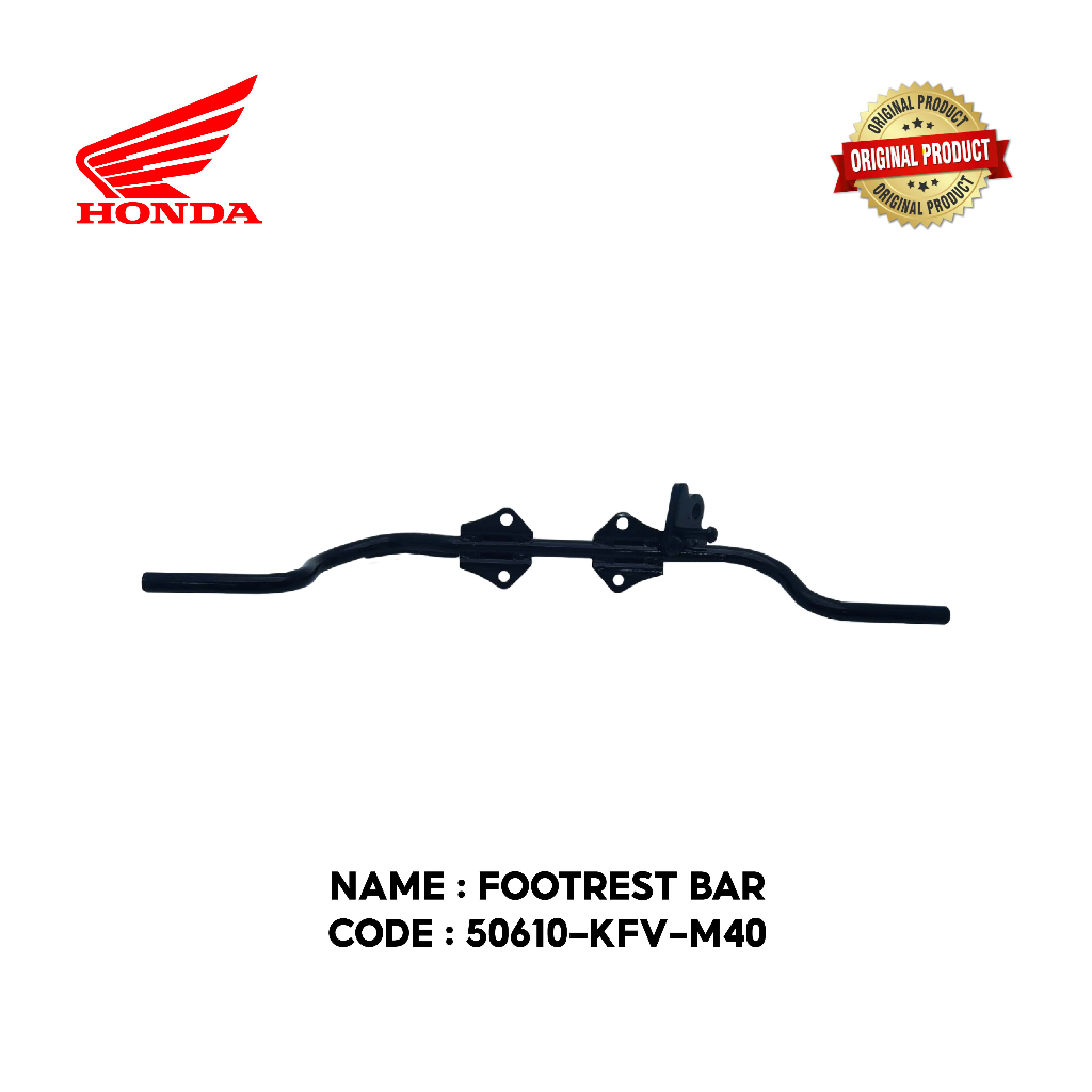 HONDA EX5 DREAM Footrest Bar Footstep Bar Handle Bar 50610KFVM40