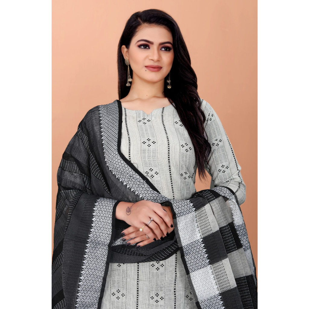 New Launching Bollywood Design Cotton Fabric Punjabi Suit Shopee Malaysia