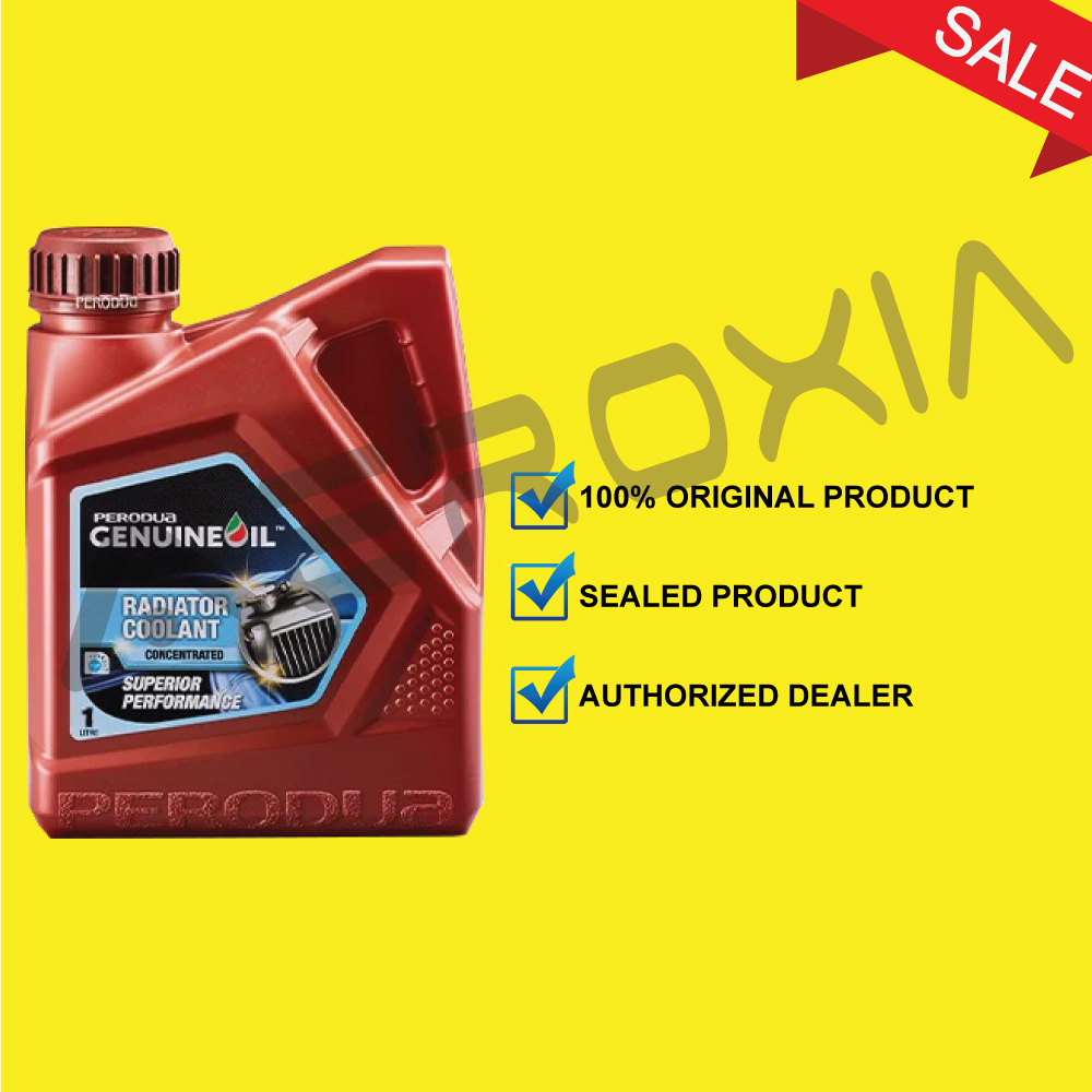 PERODUA RADIATOR COOLANT CONCENTRATED (RED PINK) 1L | Shopee Malaysia