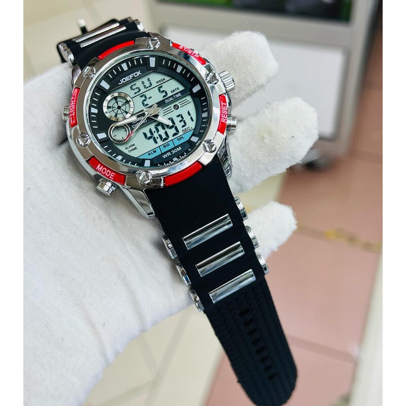 Joefox gold digital watch deals