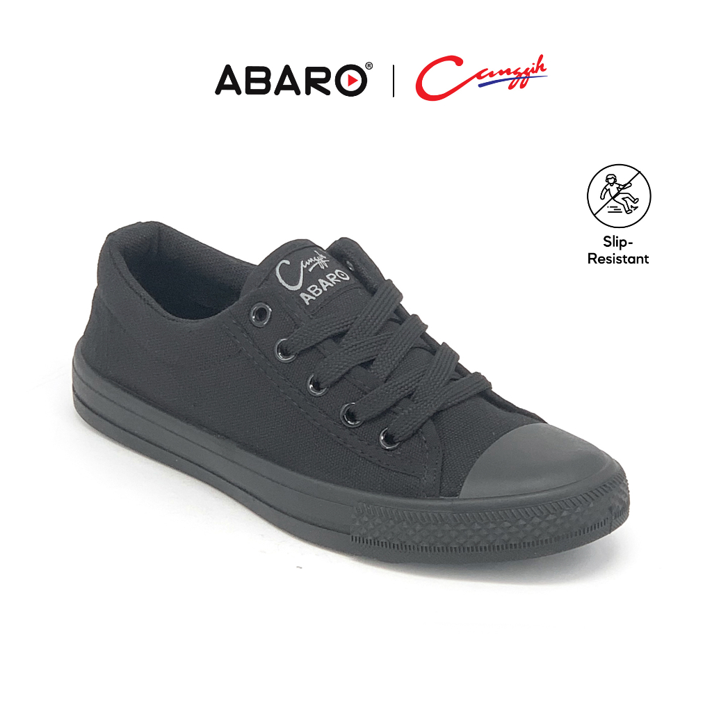 Abaro X Canggih 7811ac Men Unisex Canvas Shoes Kasut Sekolah School