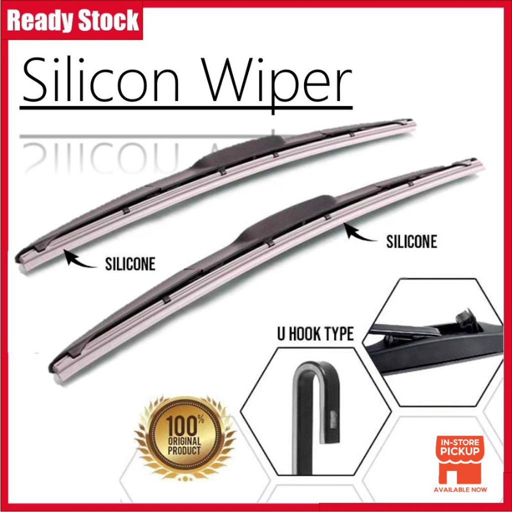 Car Wiper Silicone Wiper Japan Kereta Silicon Windscreen Wiper Cermin