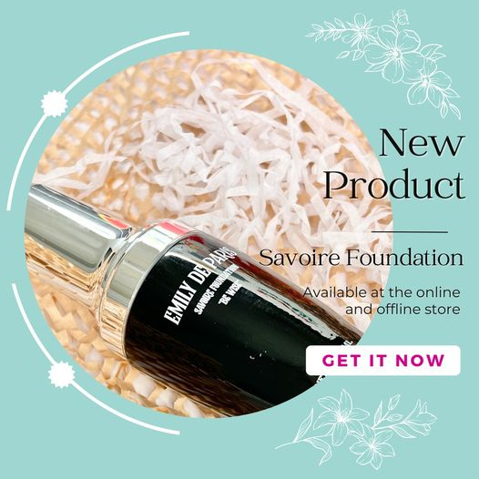 EMILY DE PARIS Weightless & AntiCaking Savoire Matte Foundation (NOT 220802645K) 30ml Shopee