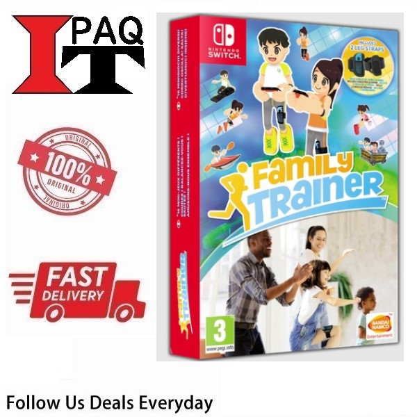 Nintendo Switch Family Trainer (English)(Includes One Leg Strap ...