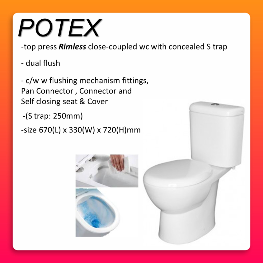 Jamban duduk Mangkuk jamban toilet bowl set toilet set bathroom set