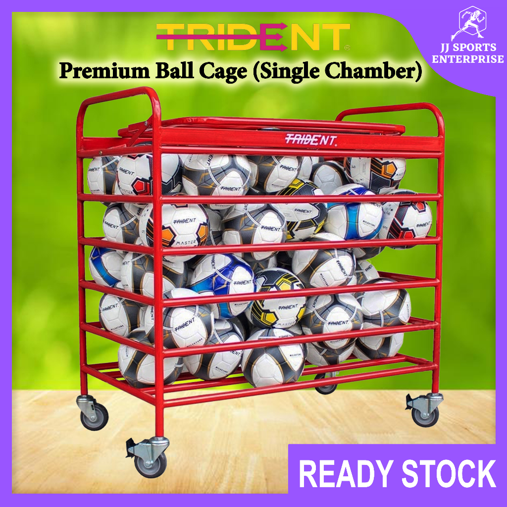 Trident Portable Ball Cage Premium Ball Cage Small (Single Chamber
