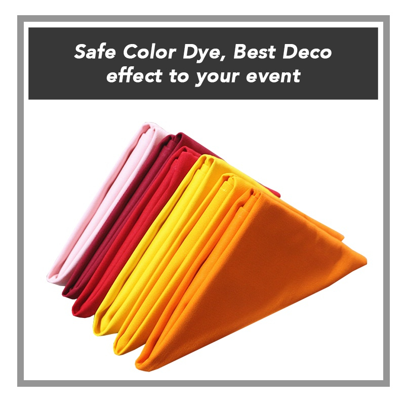 (1pc ) Thick Pure Cotton Plain Table Napkin Cloth Dinner Banquet Cup