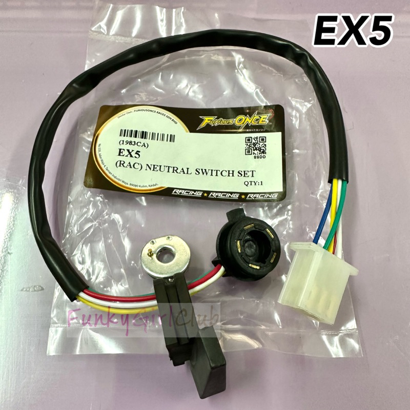 RACING EX5 DREAM NEUTRAL SWITCH FREE GEAR UNTUK CRANKCASE FURIOUS ONCE ...