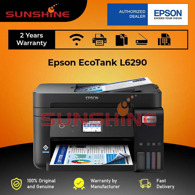 Epson L6290 L6270 Wi Fi Duplex All In One Ink Tank Printer With Adf Function Shopee Malaysia 4031