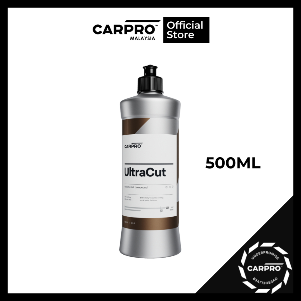 CARPRO UltraCut (500ml) - Extreme Cutting Compound with Low-Dusting - Heavy  defect removal for all paintwork