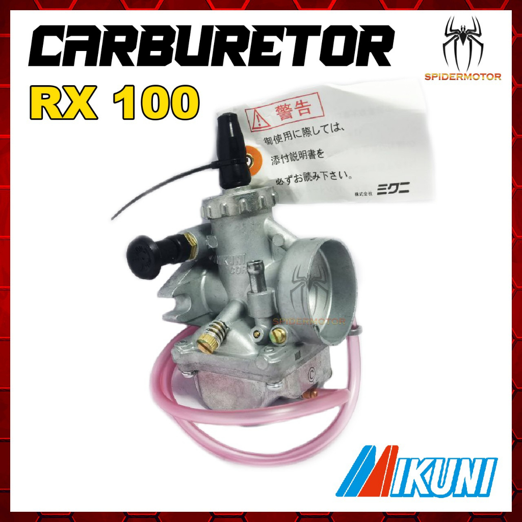 CARBURETOR RX100 100 ORIGINAL MIKUNI YAMAHA RX 100 WITH WARRANTY NO WARRANTY Shopee Malaysia