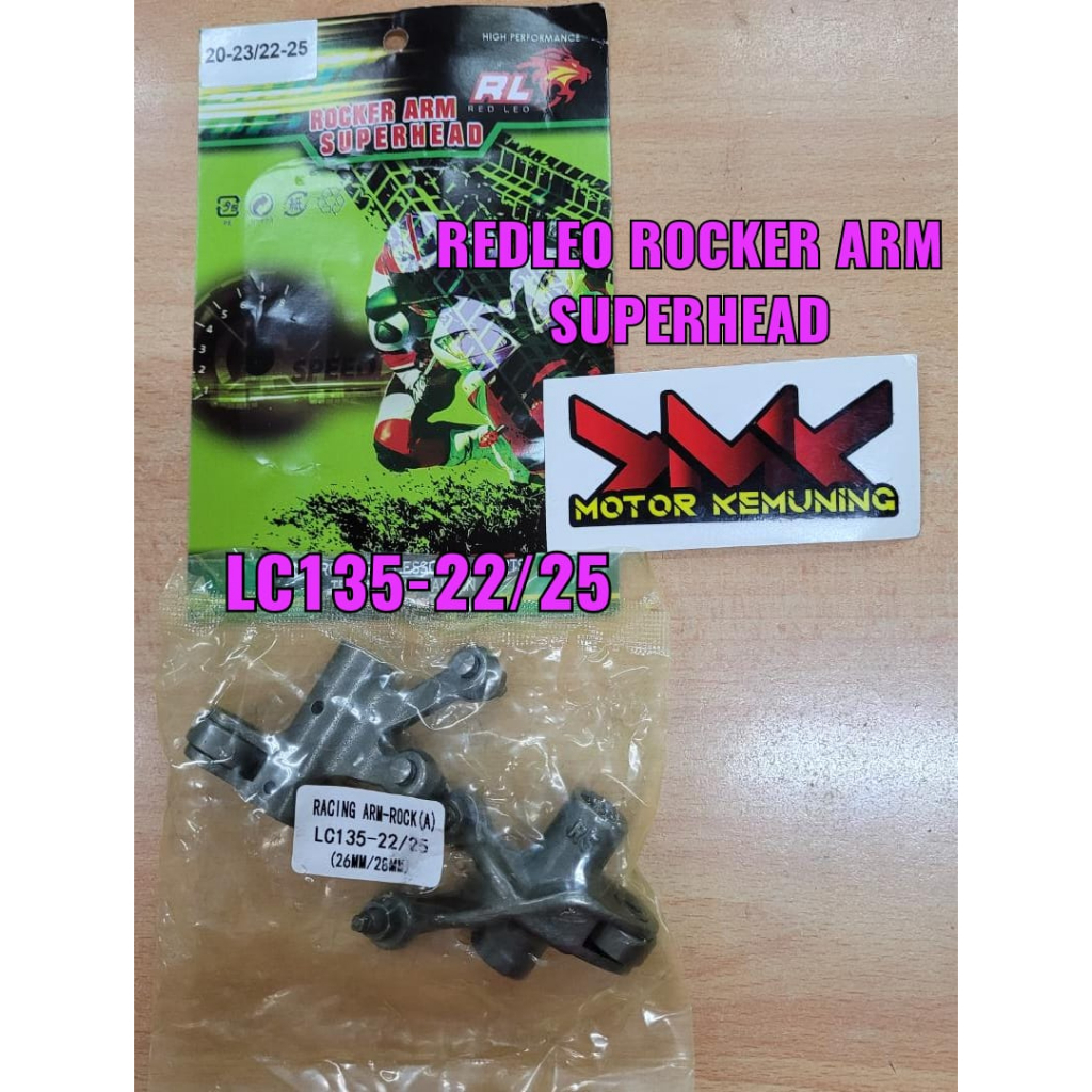 REDLEO ROCKER ARM SUPERHEAD LC135 Shopee Malaysia