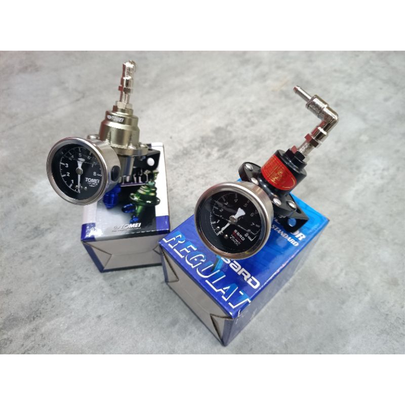TOMEI / SARD FUEL PRESSURE REGULATOR ADJUSTABLE WITH GAUGE METER