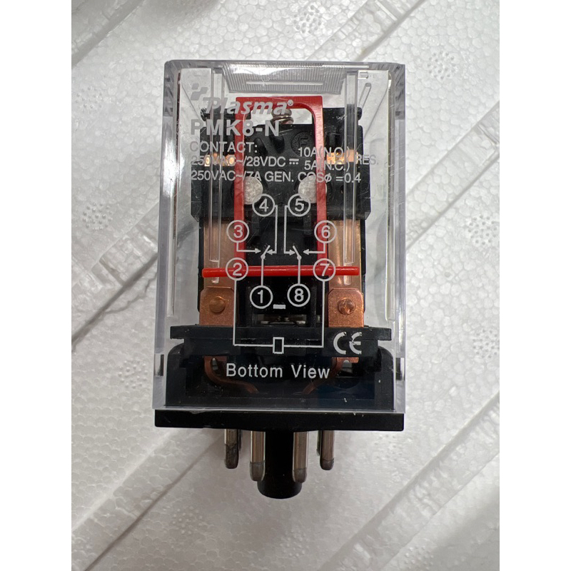 (clearance) plasma jec beta 8 pin relay ac12v ac24v dc24v with/ without