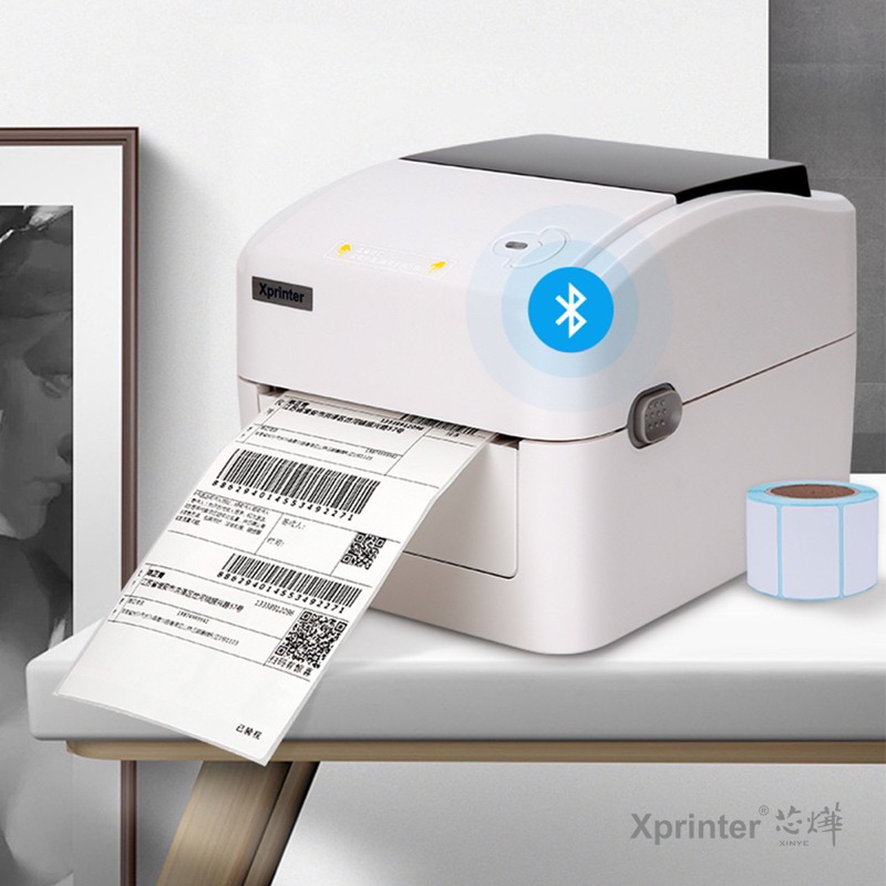 XPrinter® XP-420B A6 Label Thermal Printer Label Airway Bill For Shopee ...