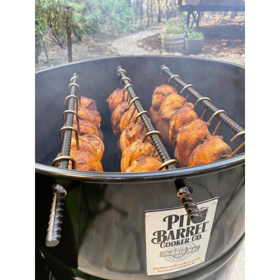 Charcoal Pit Barrel Cooker Cooking Times Barbecue Ribs On The Pit