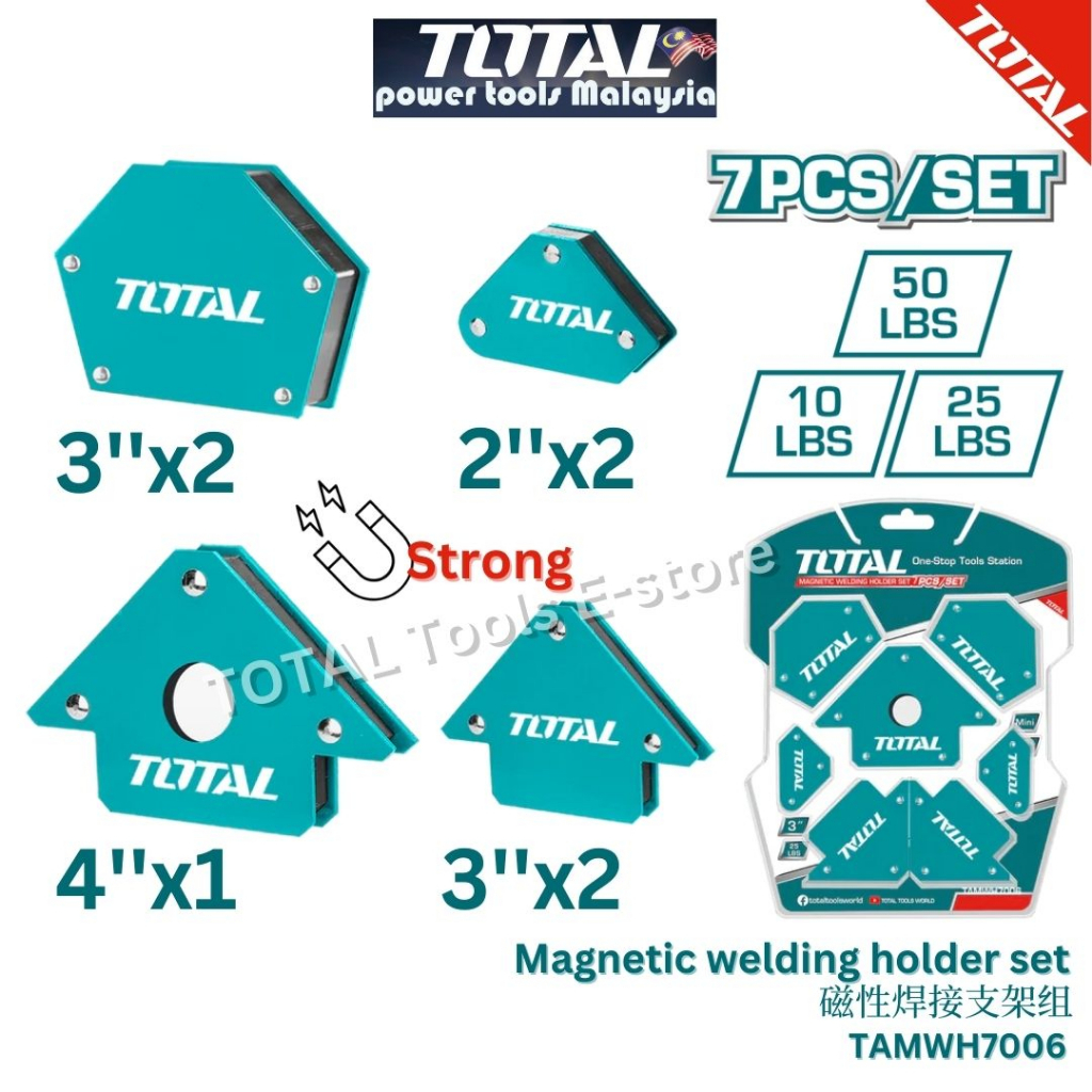 Hobart 770662 Mini Magnetic Welding Holders - 4 Pack Angle Guides