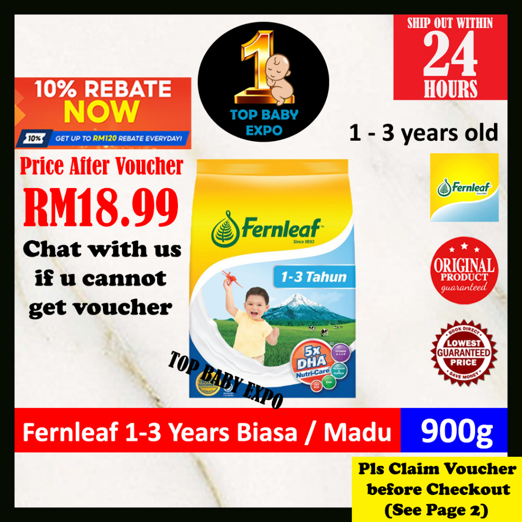 Fernleaf 1 3 Years Biasa Madu 900g Exp 11 2024 Original Honey 