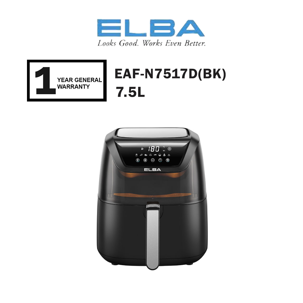 Tefal 4.2L Easy Fry & Grill Healthy EY5018 / ELBA Air Fryer 7.5L EAF