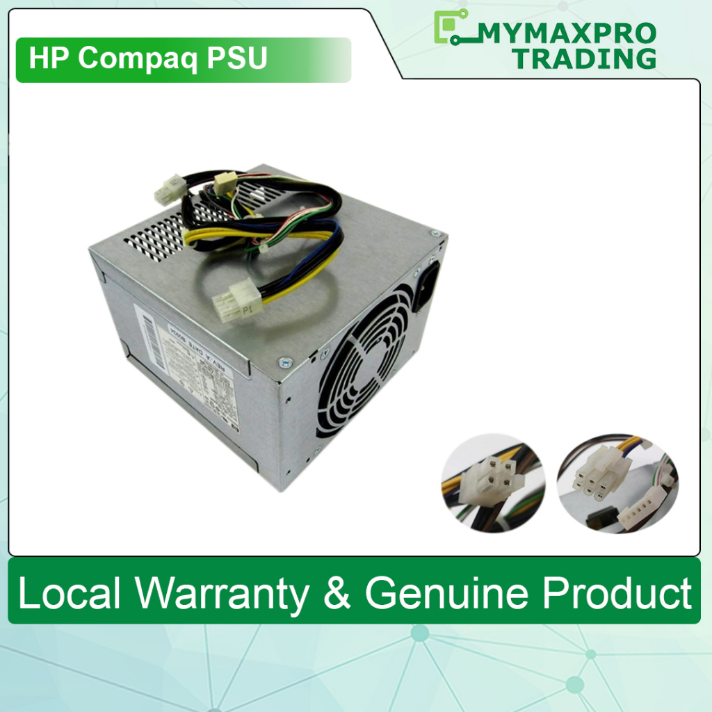 READY STOCK】HP Compaq 6000 MT 320W Power Supply PSU 503377-001