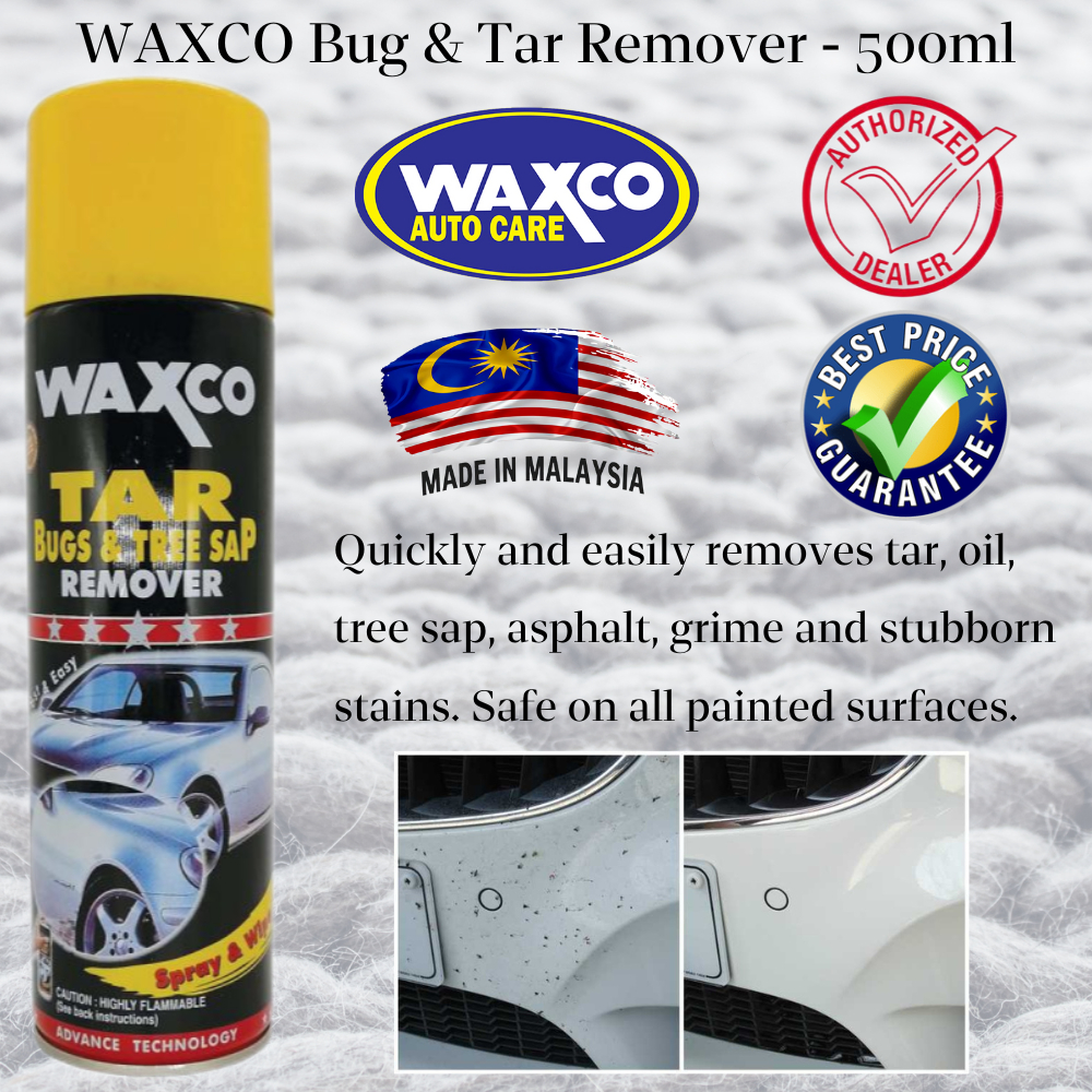 Waxco Tar Bugs & Tree Sap Remover 550ml Shopee Malaysia