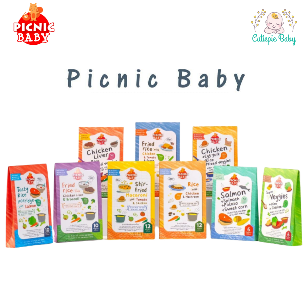 Picnic Baby Food Pouch. Natural and Tasty Ready to Eat Baby Food (Halal ...