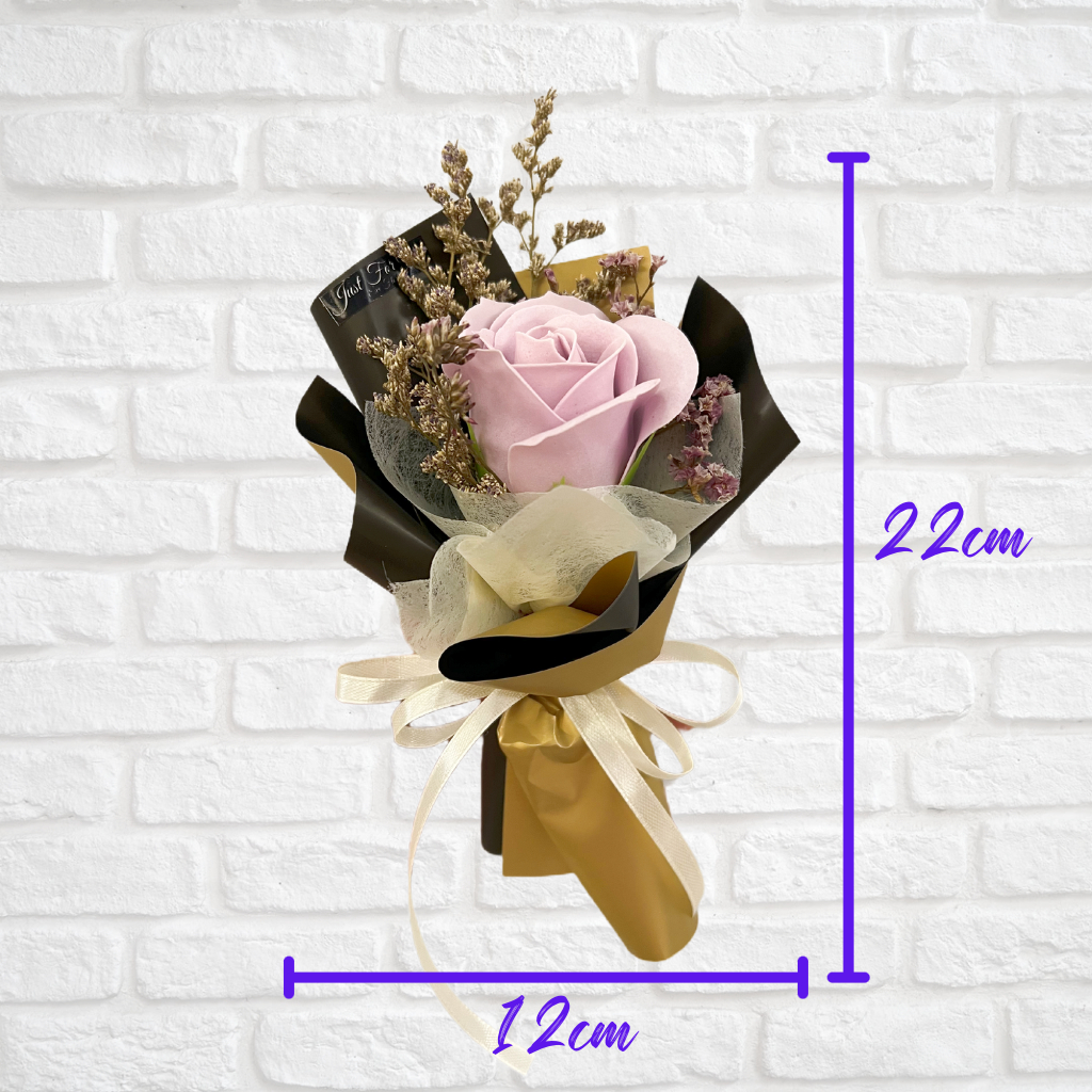 💝 KK SURPRISE DELIVERY Hadiah Bunga Bajet Murah Korean Mini Soap Rose  Flower Bouquet + Chocolate, Hobbies & Toys, Stationery & Craft, Flowers &  Bouquets on Carousell