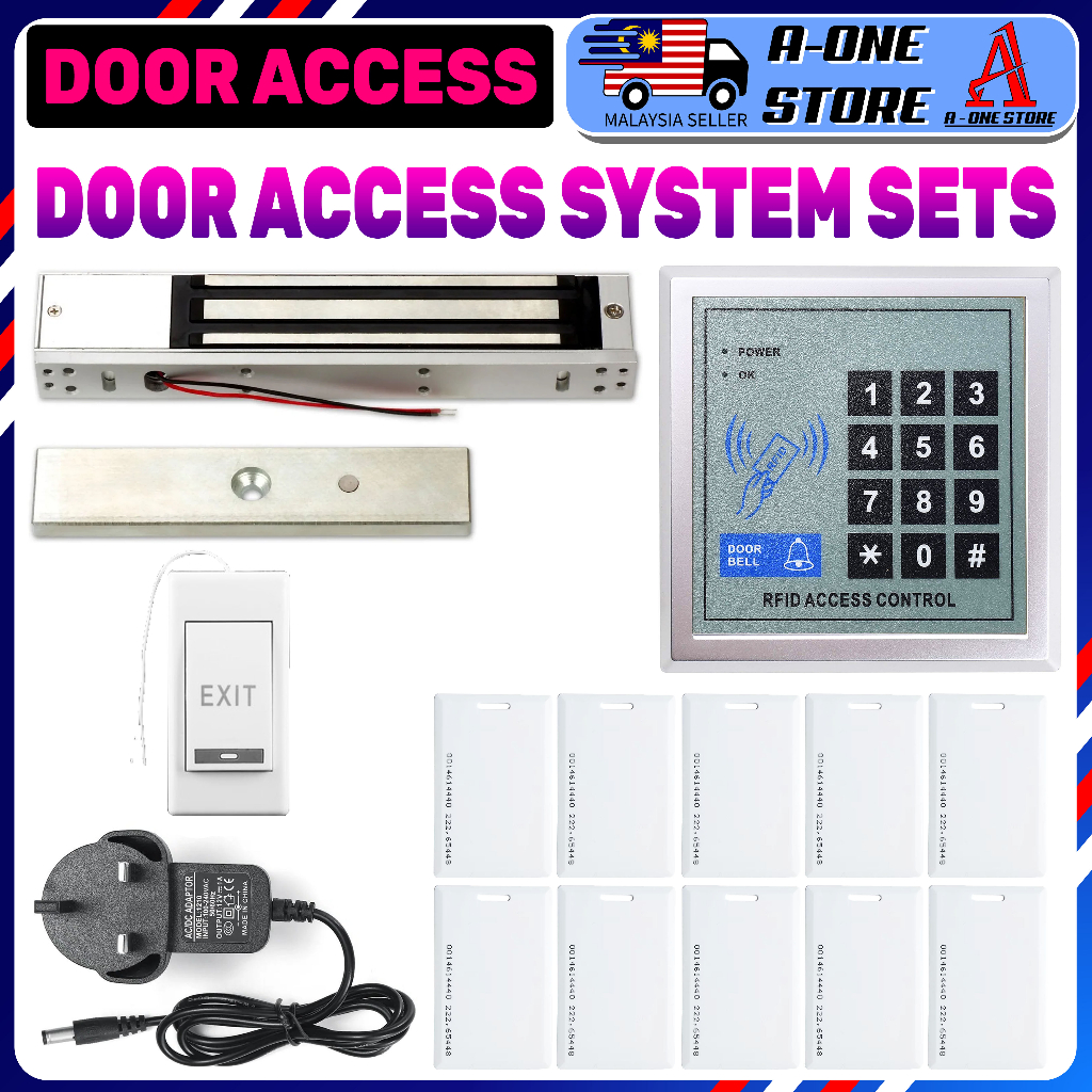 Security Door Access System Access Door Lock System RFID Package MG236