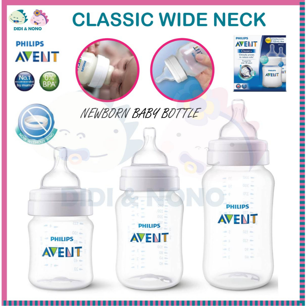 Philips Avent Anti-colic Baby Bottles - 9oz 3-Pack With Anti-colic Valve
