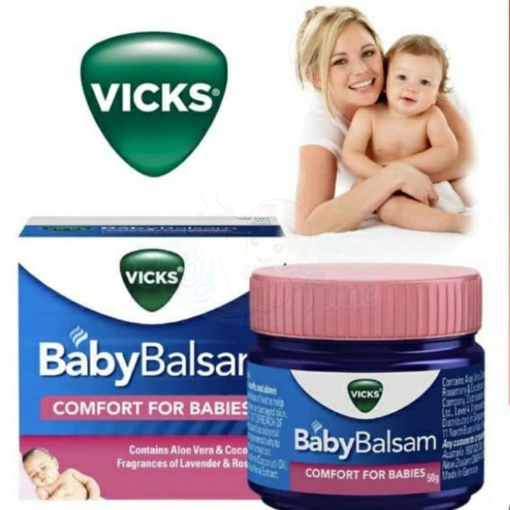 Vicks Baby Balsam Comfort For Baby 50g | Shopee Malaysia