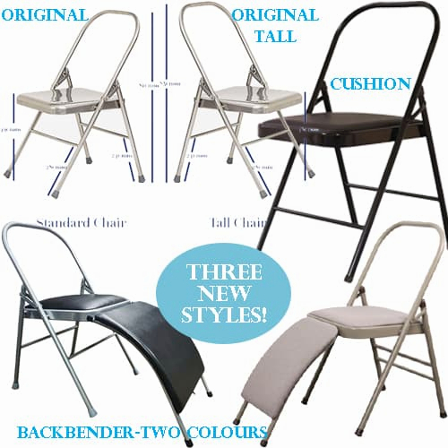 Yoga Chair Foldable Metal Chair Auxiliary Multipurpose Yoga Auxiliary Chair Bold Thickening