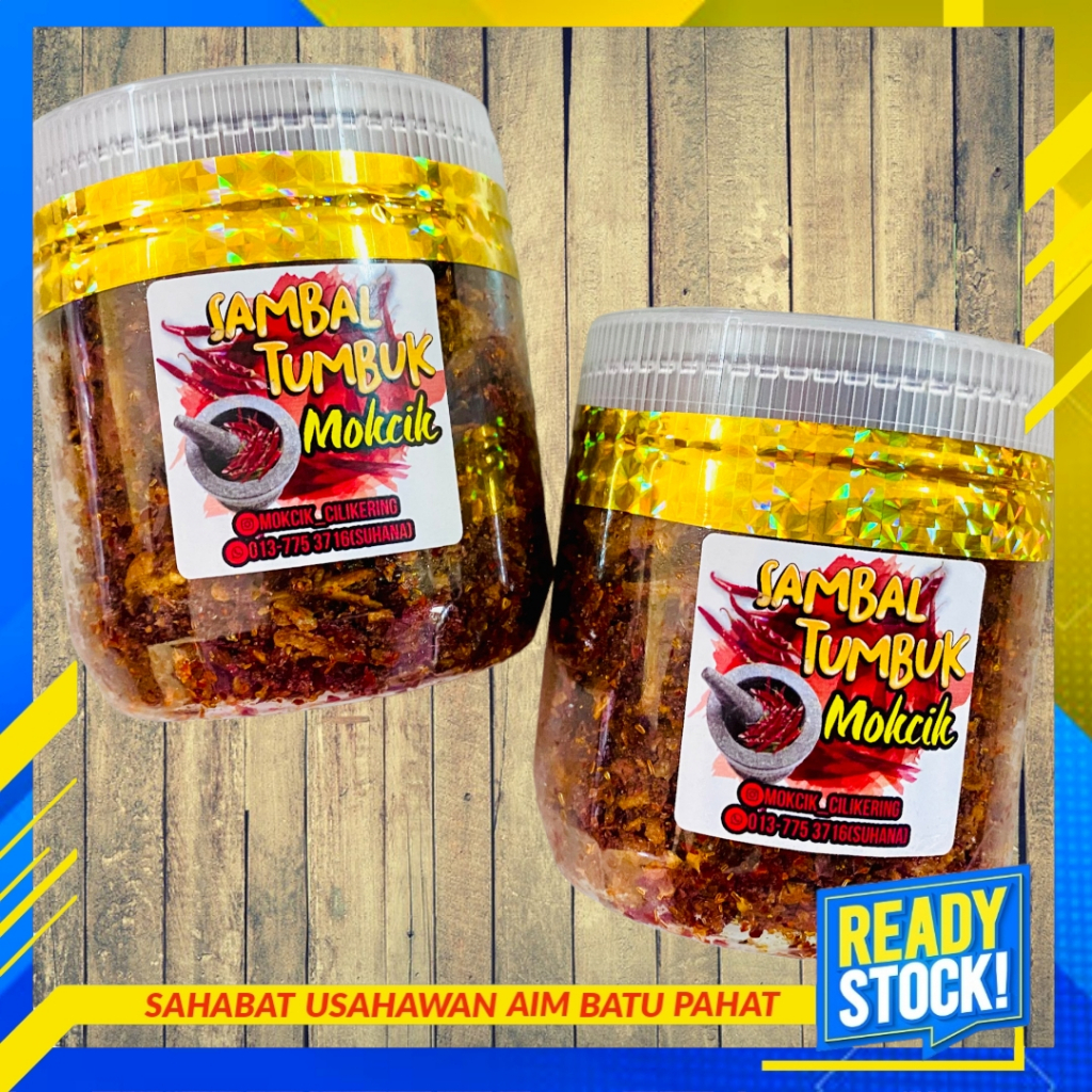 𝗦𝗔𝗠𝗕𝗔𝗟 𝗧𝗨𝗠𝗕𝗢𝗞 𝗕𝗬 𝗠𝗢𝗞𝗖𝗜𝗞 | Shopee Malaysia