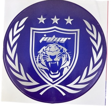 JOHOR JDT HARIMAU SAMURAI MARIO 1 PIECE MOTOR STICKER DEPAN Y16 Y15zr ...