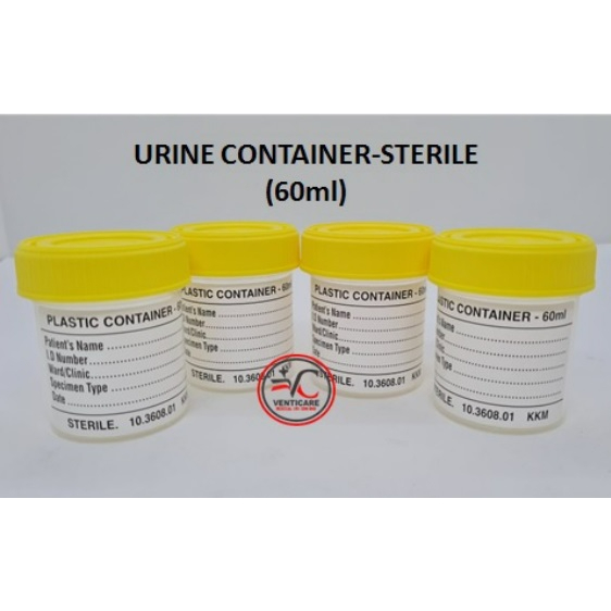 URINE CONTAINER (60ML)-STERILE | Shopee Malaysia