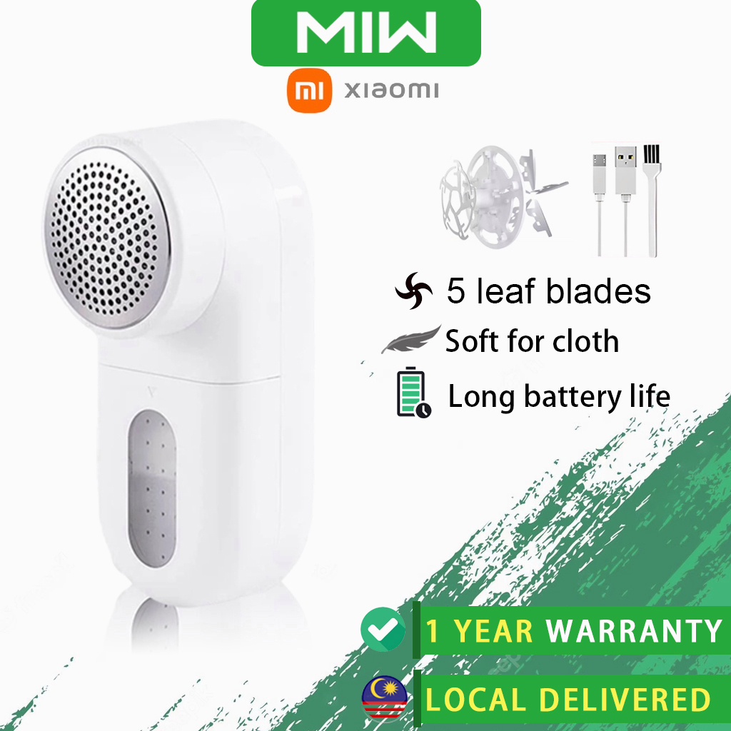 Xiaomi Mijia Electric Lint Remover Fuzz Pellet Trimmer Fabric Shaver ...