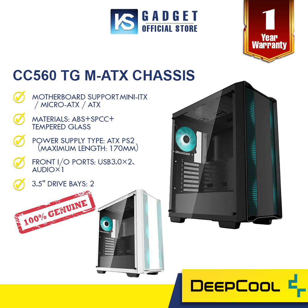 DEEPCOOL PF SERIES 80Plus White Power Supply (PF550/PF650) | Shopee ...