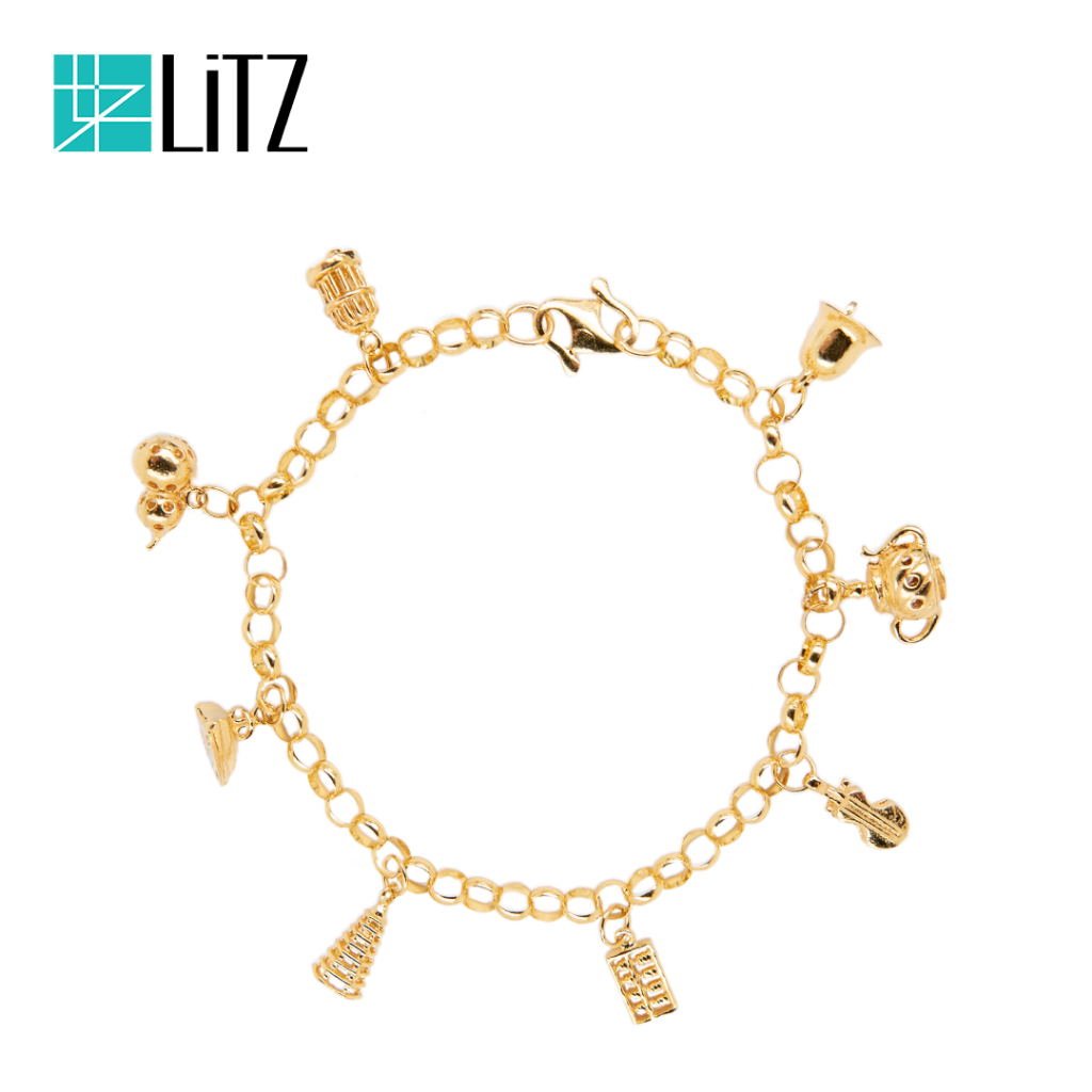 LITZ 916 (22K) Gold Bracelet (NX) LGB0181 | Shopee Malaysia