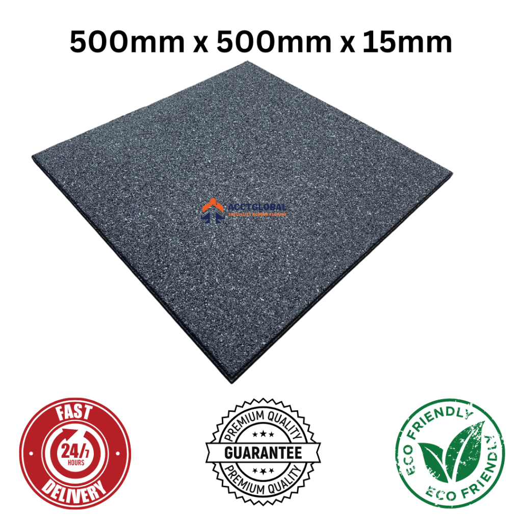 15MM GYM MATS RUBBER MAT FLOORING HIGH QUALITY & LONG LASTING AG