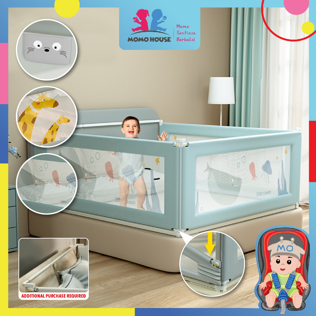 Lifting Baby Safety Bed Guard Bed Rail Antifall Bed Fence Bed Gate