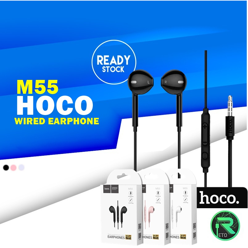 Hoco M3/ M1/ M55 Earphones High Sound Quality Noise Isolating in Ear ...