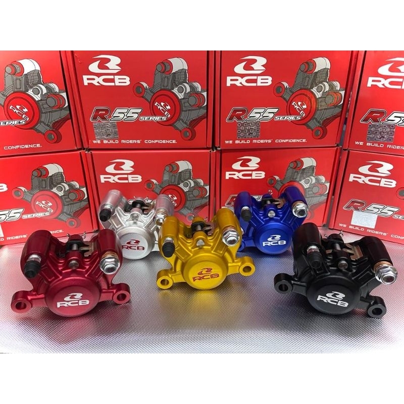 RCB R55 2POT RacingBoy P34 Brake Caliper Racing Boy Universal All Bike ...