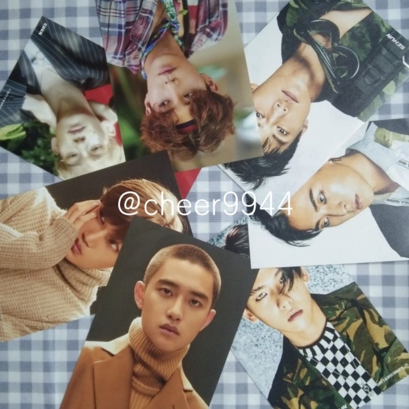 EXO OFFICIAL 4X6 PHOTO SET | Shopee Malaysia